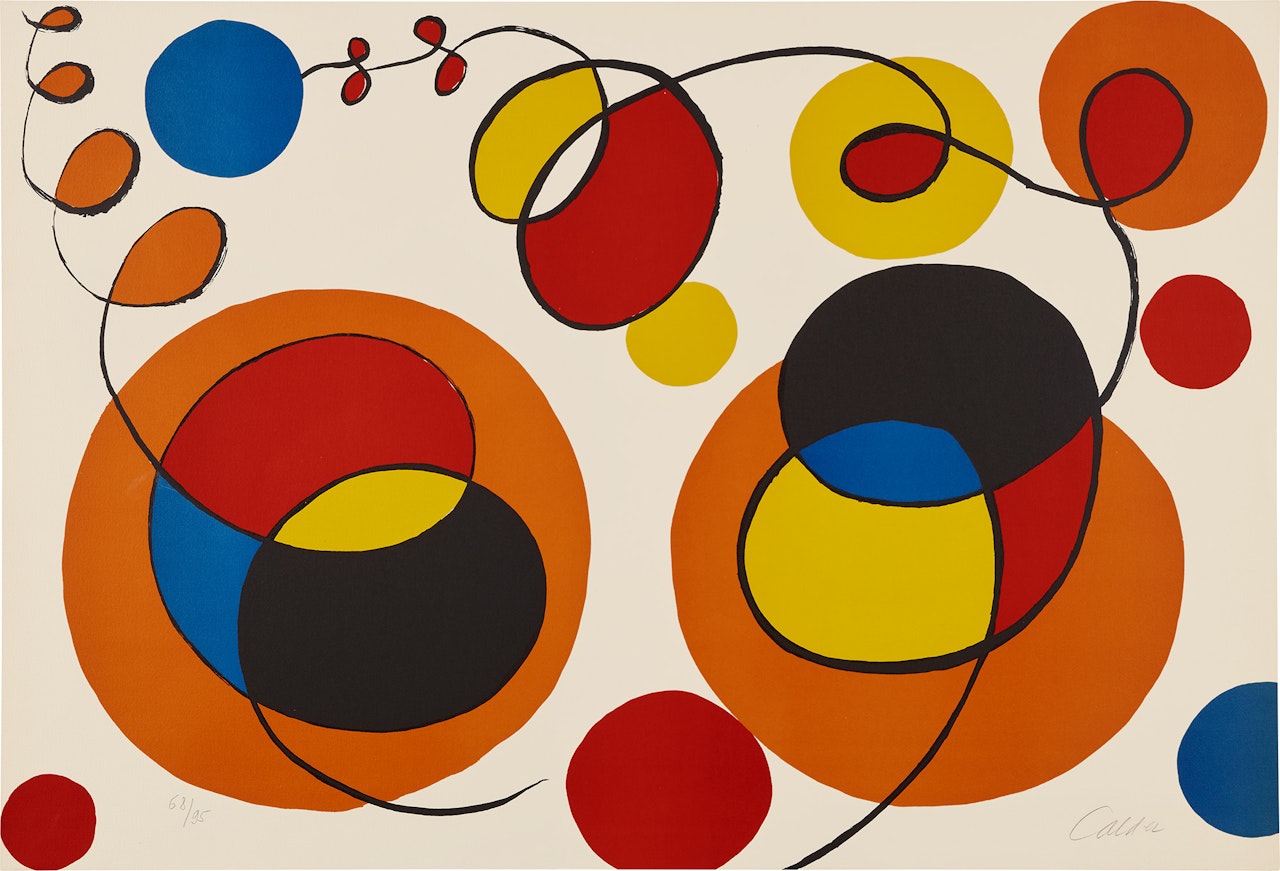 Overlapping by Alexander Calder