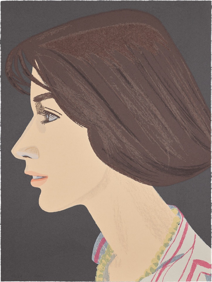 Susan, from An American Portrait 1776-1976, Volume 3 (S. 91) by Alex Katz