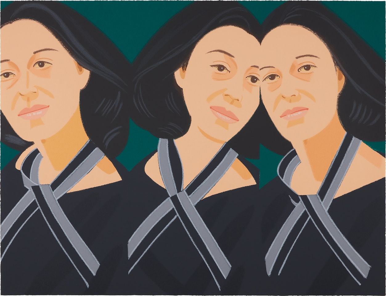 Grey Ribbon, from Alex and Ada, the 1960"s to the 1980"s (S. 247) by Alex Katz