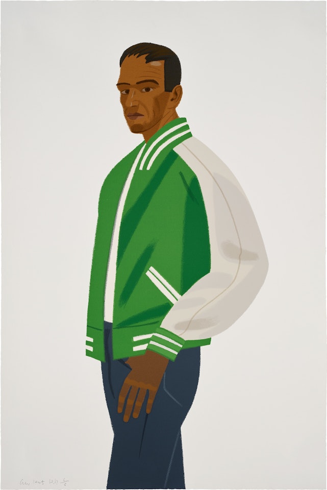 Green Jacket, from Alex and Ada, the 1960"s to the 1980"s (S. 246) by Alex Katz