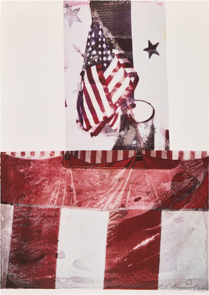 Edward Kennedy Campaign by Robert Rauschenberg