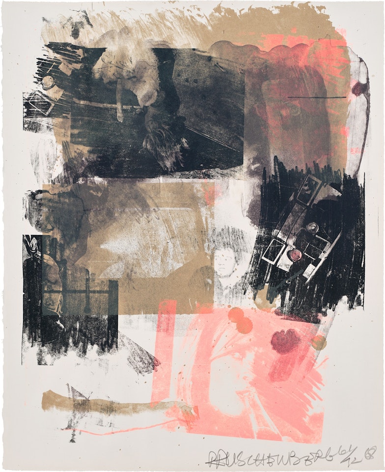 Storyline III, from Reels (B+C) (G. 100) by Robert Rauschenberg