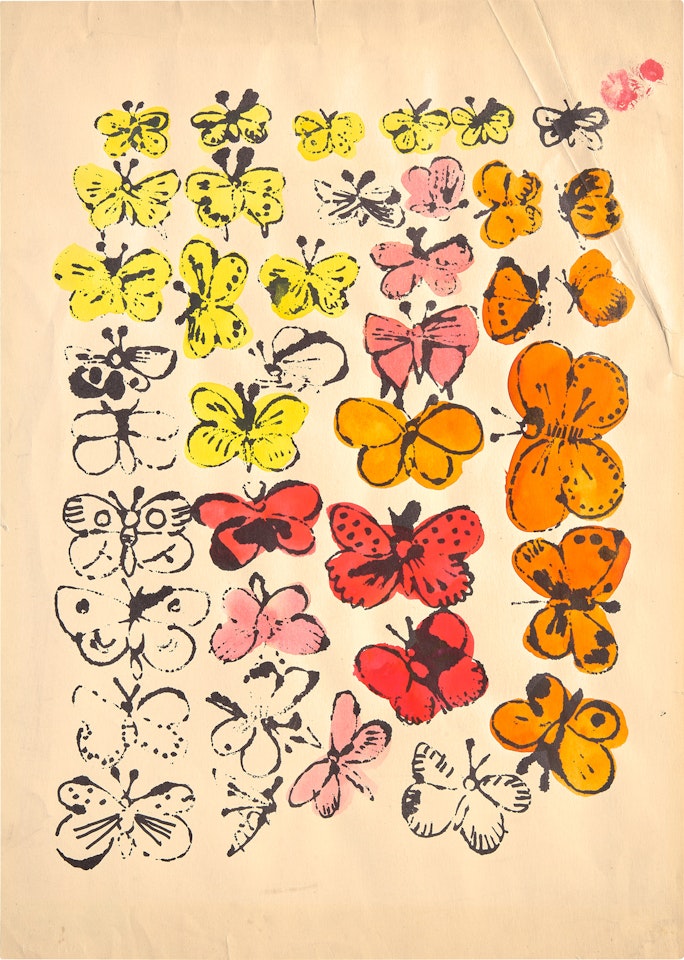 Happy Butterfly Day by Andy Warhol