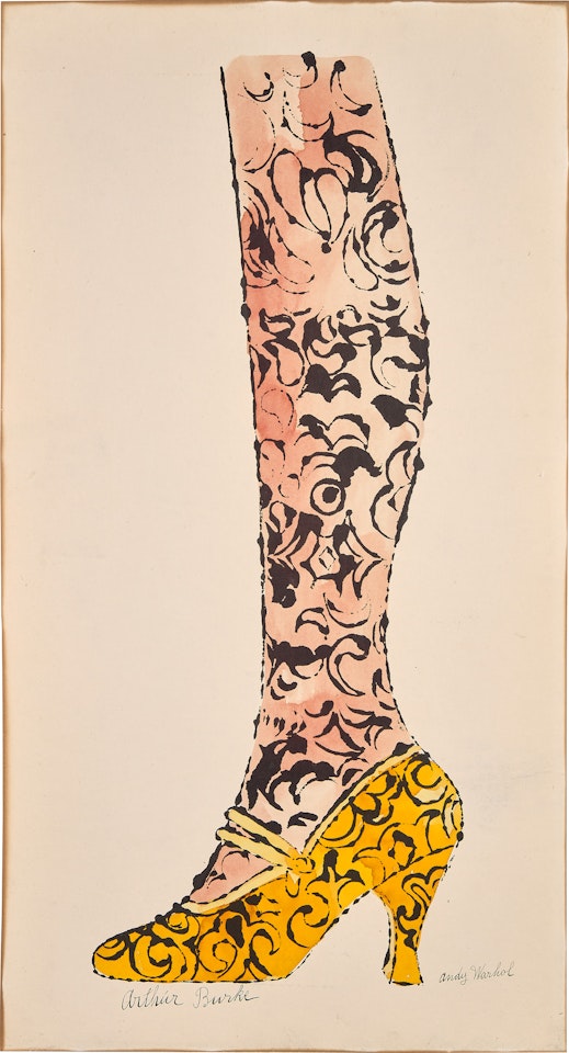 Shoe and Leg (F. & S. IV.85) by Andy Warhol