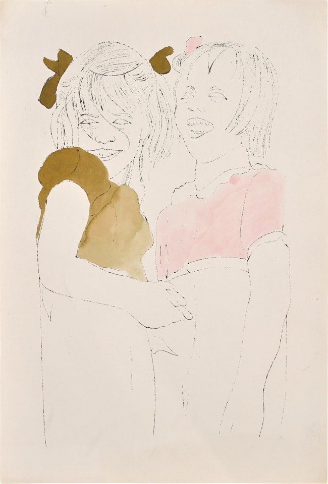 Two Girls Laughing by Andy Warhol