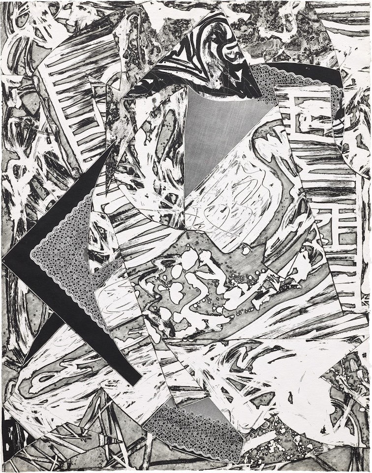 Swan Engraving III, from Swan Engravings (T. 569, A. 155) by Frank Stella