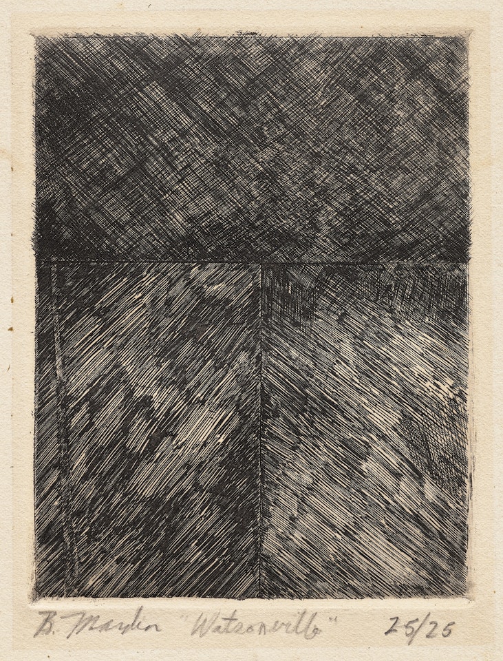 Watsonville (L. 11) by Brice Marden