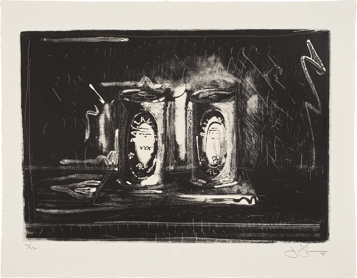 Ale Cans (G. 614, U.L.A.E. 154) by Jasper Johns