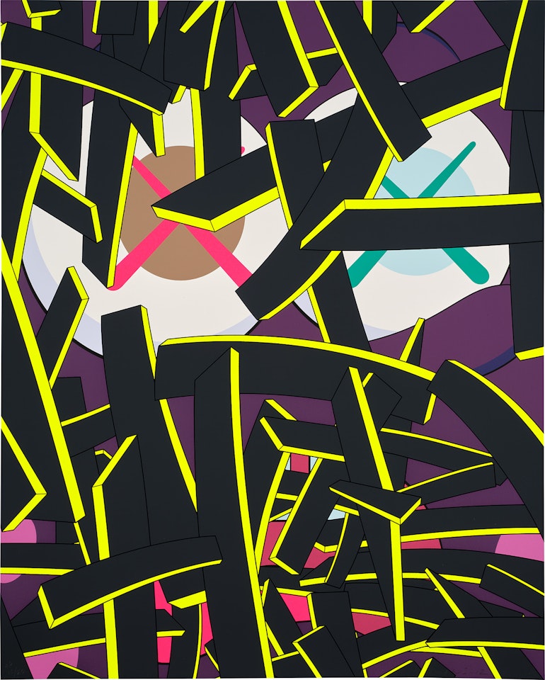GLASS SMILE by Kaws