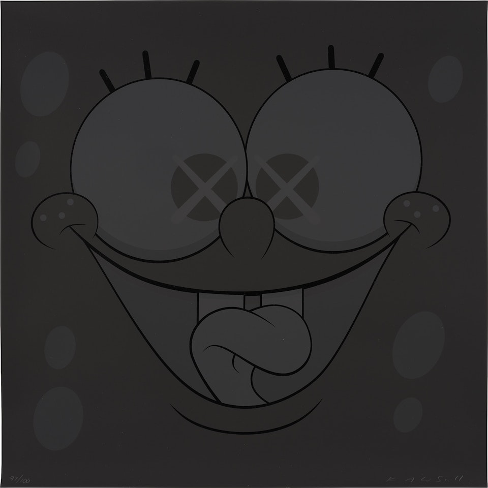 KAWSBOB (Black) by Kaws
