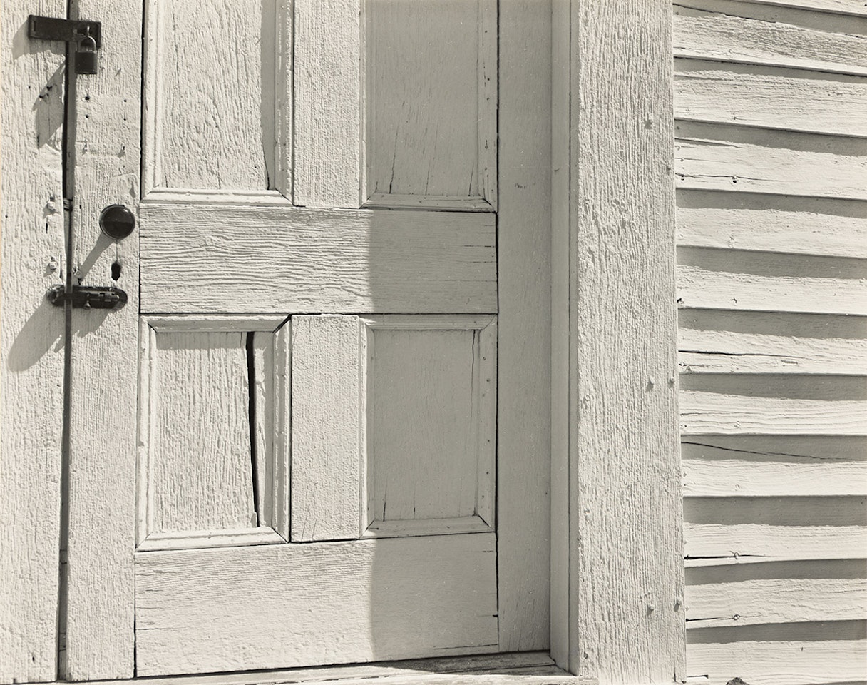 Church Door, Hornitos by Edward Weston