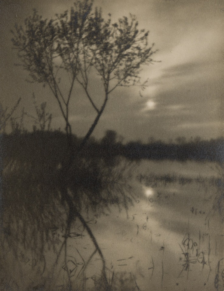 Pastoral landscape by Josef Sudek