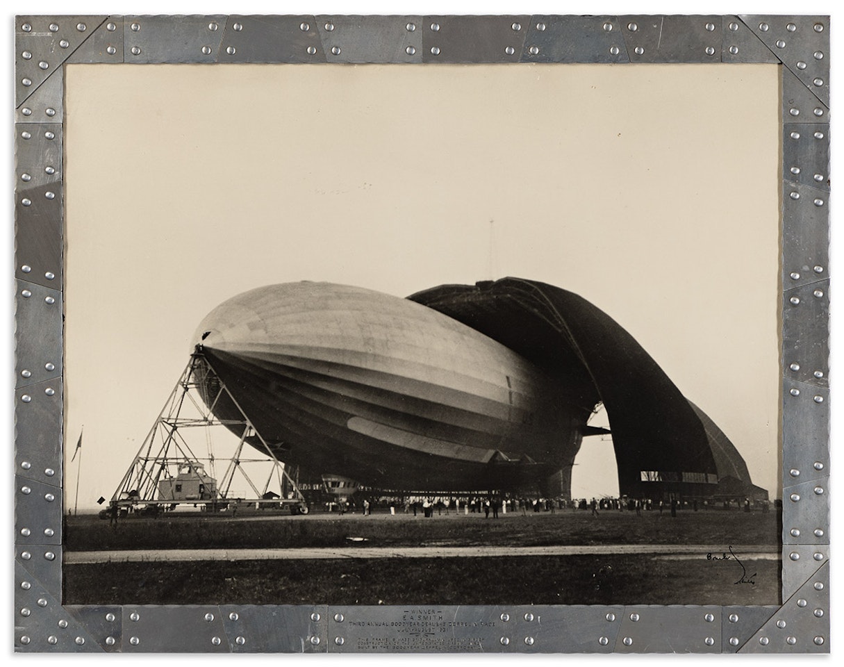 Goodyear Zeppelin, U.S.S. Airship Akron, World"s Largest Airship by Margaret Bourke-White