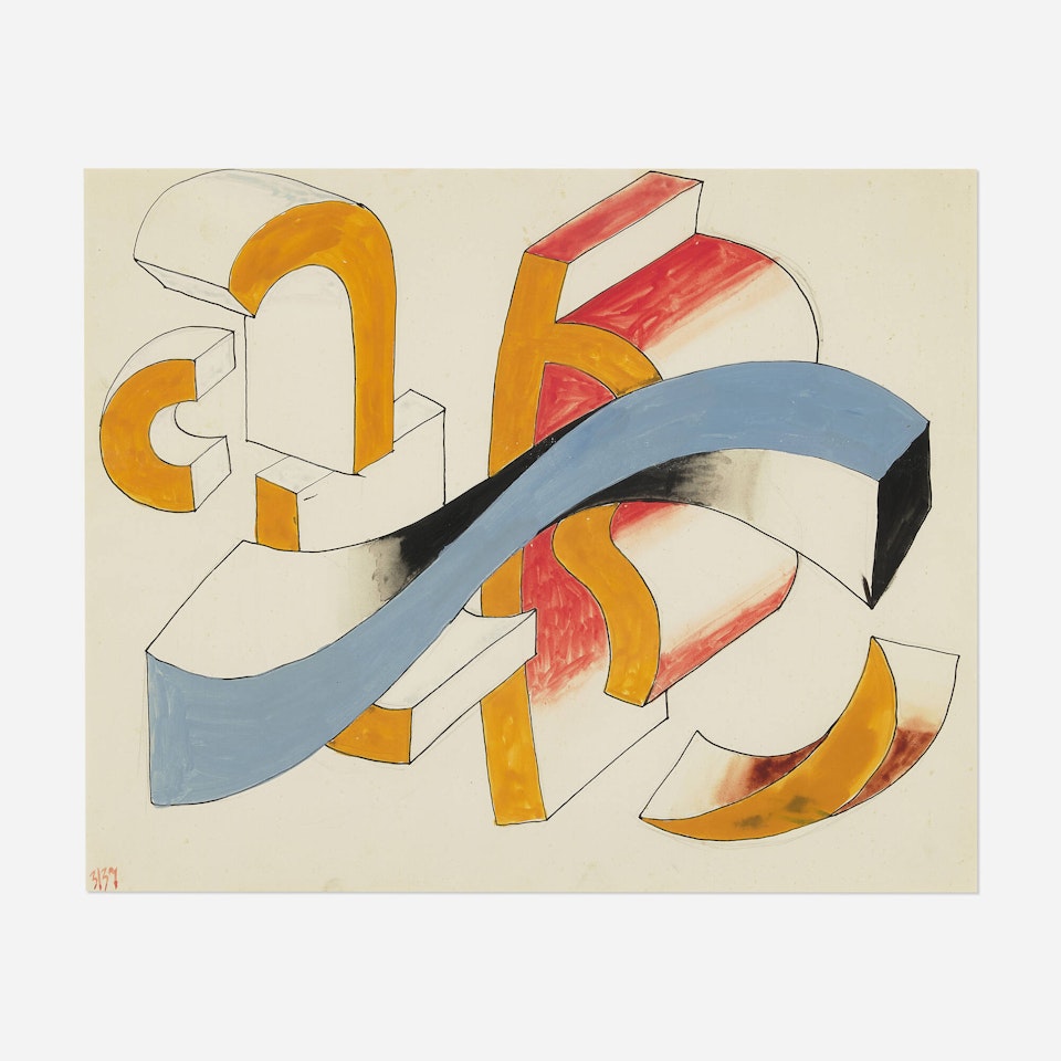 Untitled (3/37) by Charles Biederman