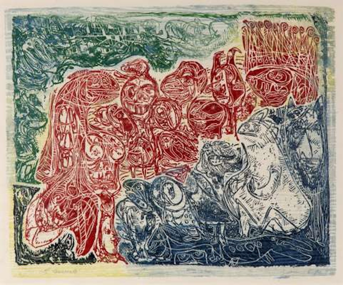 Komiteen til udbredelse af dansk skønhed i udlandet (Council for the Propagation of Danish Beauty in Foreign Lands) by Asger Jorn