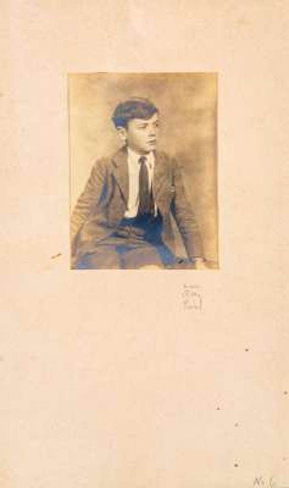 Margaret Anderson"s Grandson by Man Ray