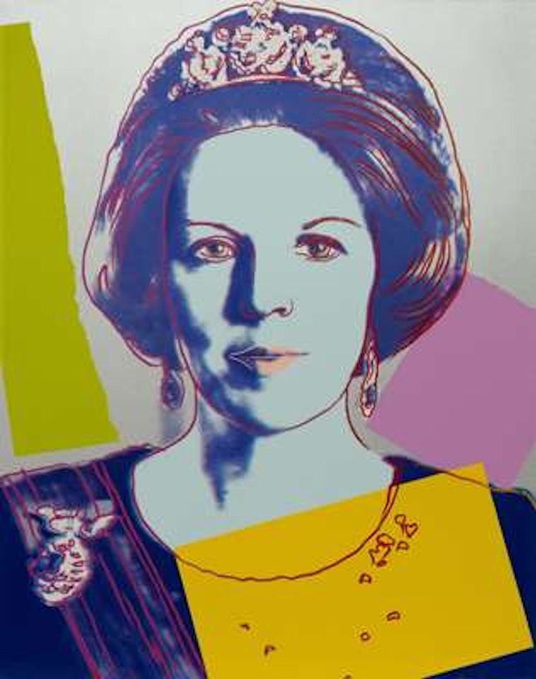 Queen Beatrix of the Netherlands, from the series ‘Reigning Queens" by Andy Warhol