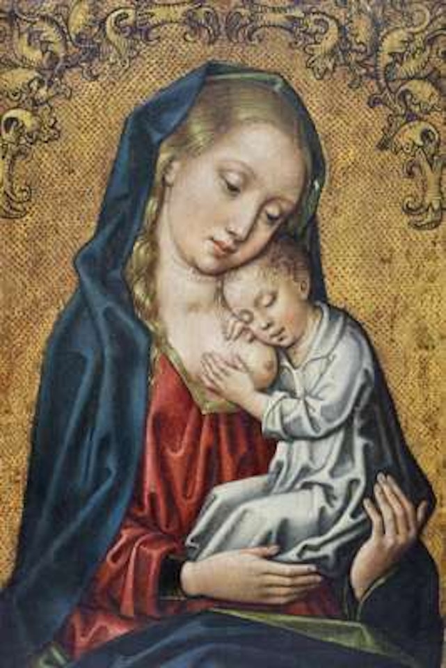 Madonna with child by Flemish School