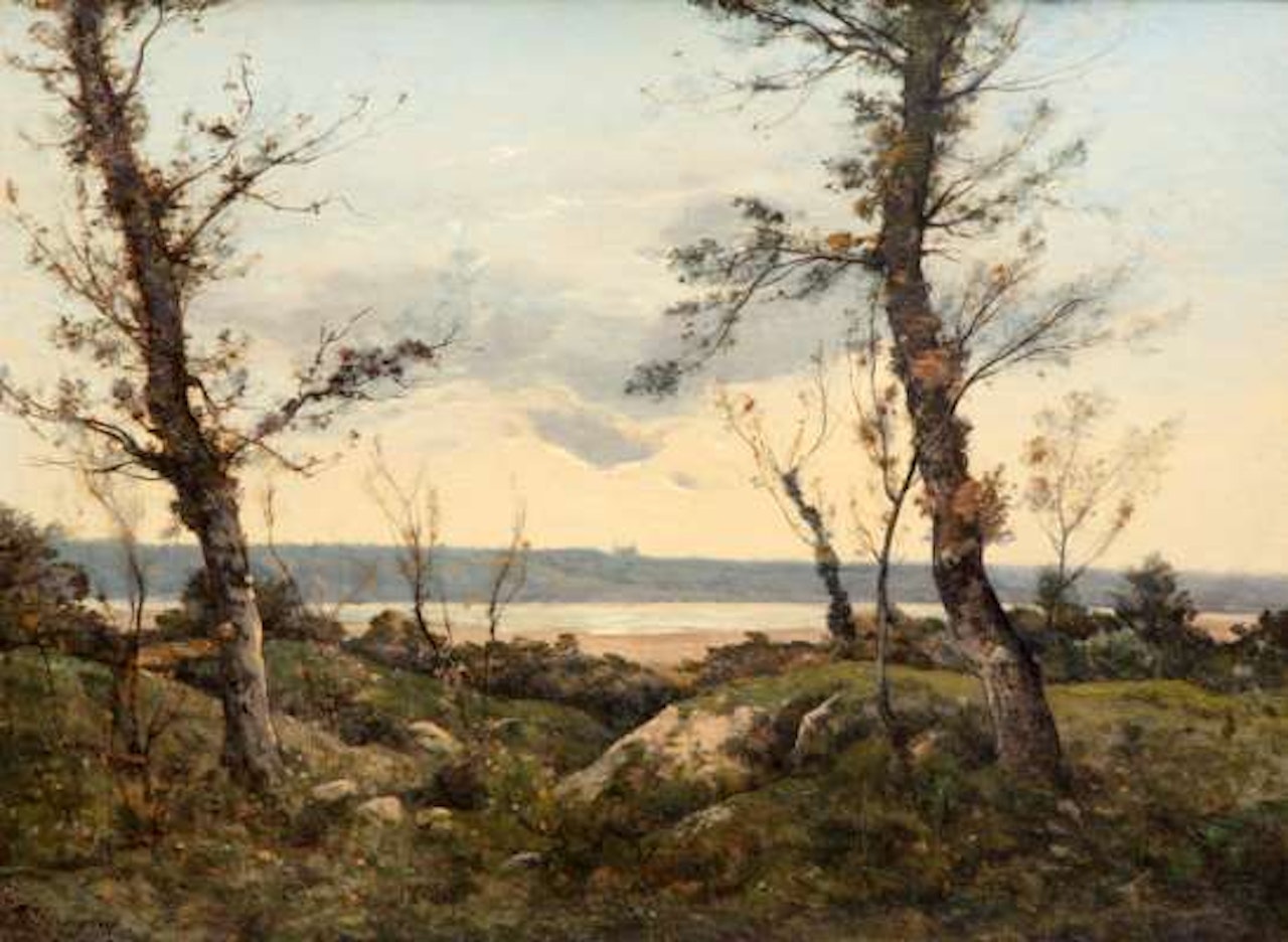"l"Estuaire" by Henri Harpignies