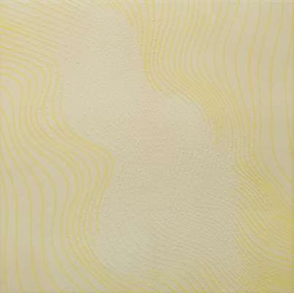 Gelbe Welle by Günther Uecker