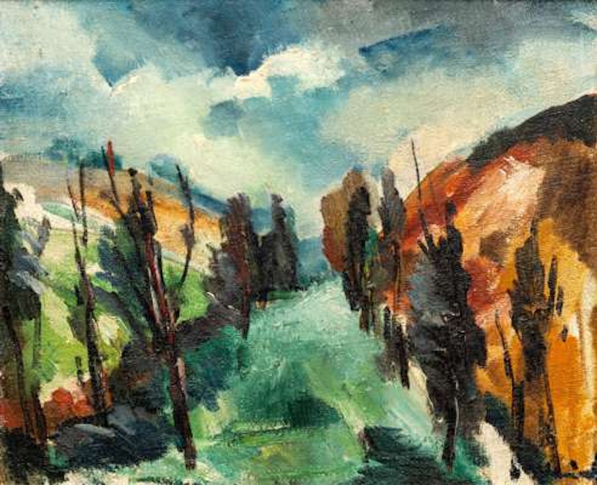 "Route de campagne" by Maurice de Vlaminck