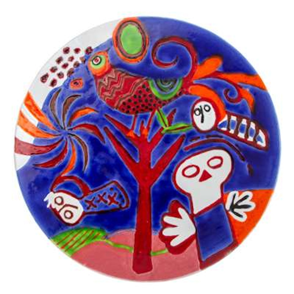 L"arbre rouge (Red Tree) by Corneille