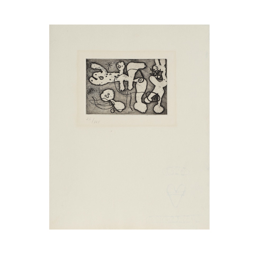 La Lumière de la Lame by Joan Miró