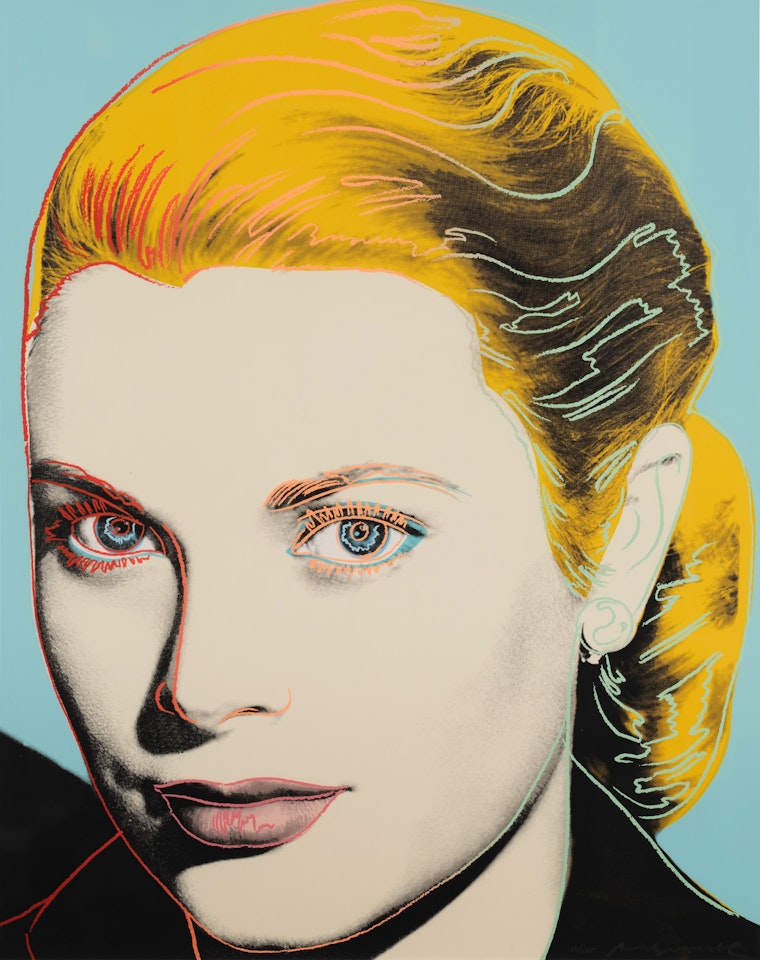 Grace Kelly (Feldman & Schellmann II.305) by Andy Warhol