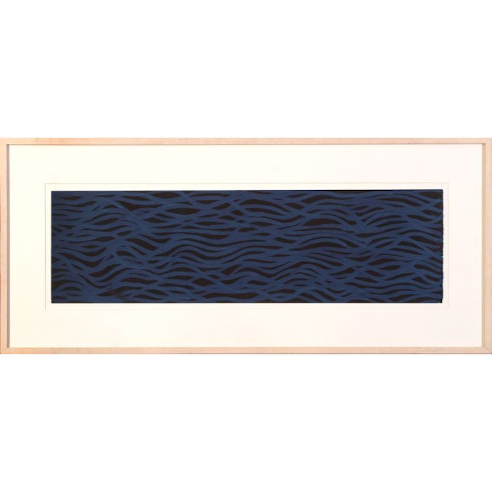"Tangled Bands." by Sol LeWitt