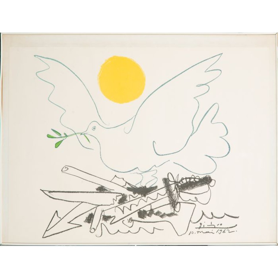 Dove of peace by Pablo Picasso