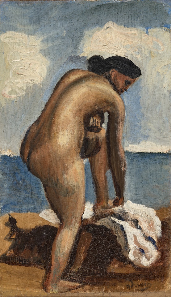 Nu au bord de la mer by Andre Derain