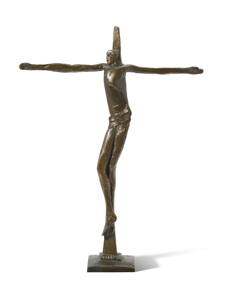 Crucifix maquette Altar Cross by Elisabeth Frink
