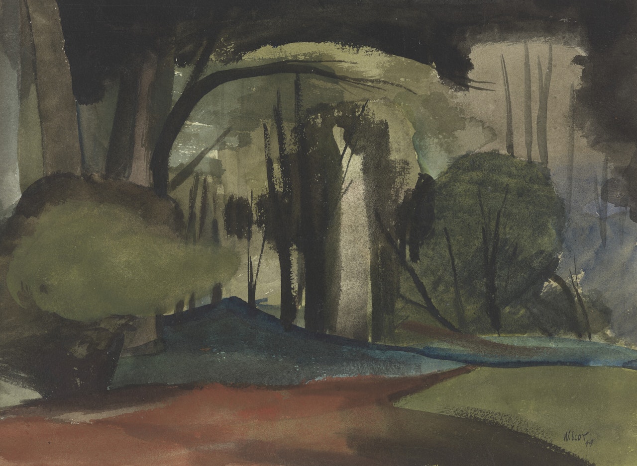 Dramatic Landscape by William Scott