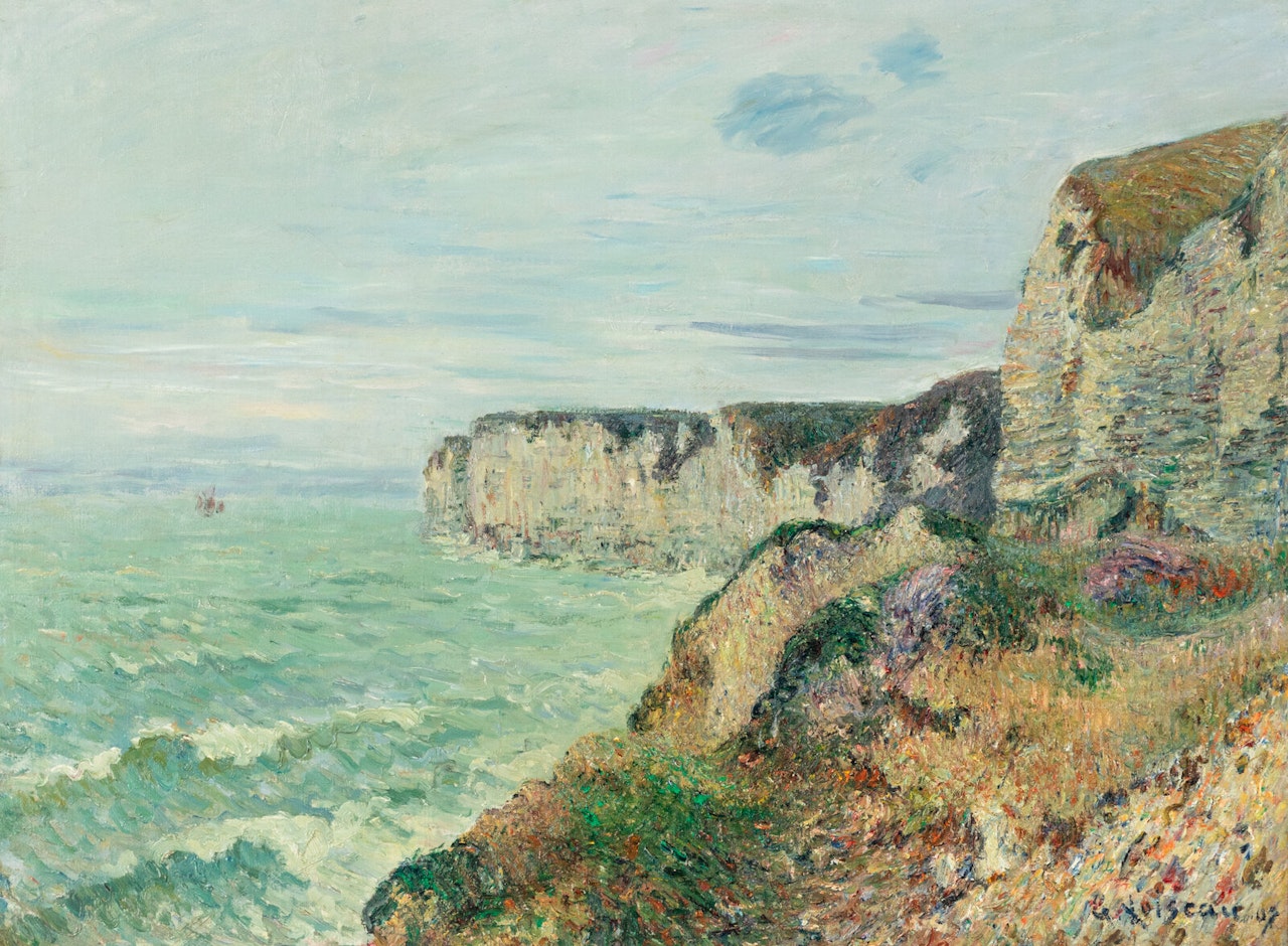 Falaises de Normandie by Gustave Loiseau