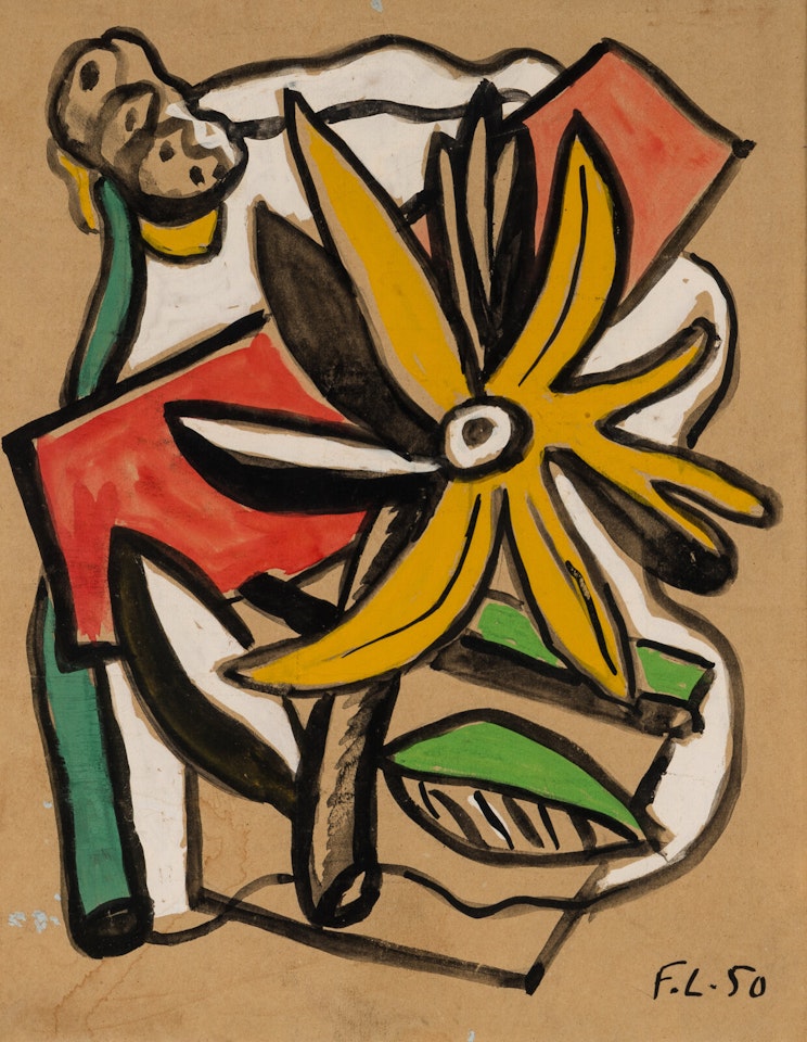 Fleur by Fernand Leger
