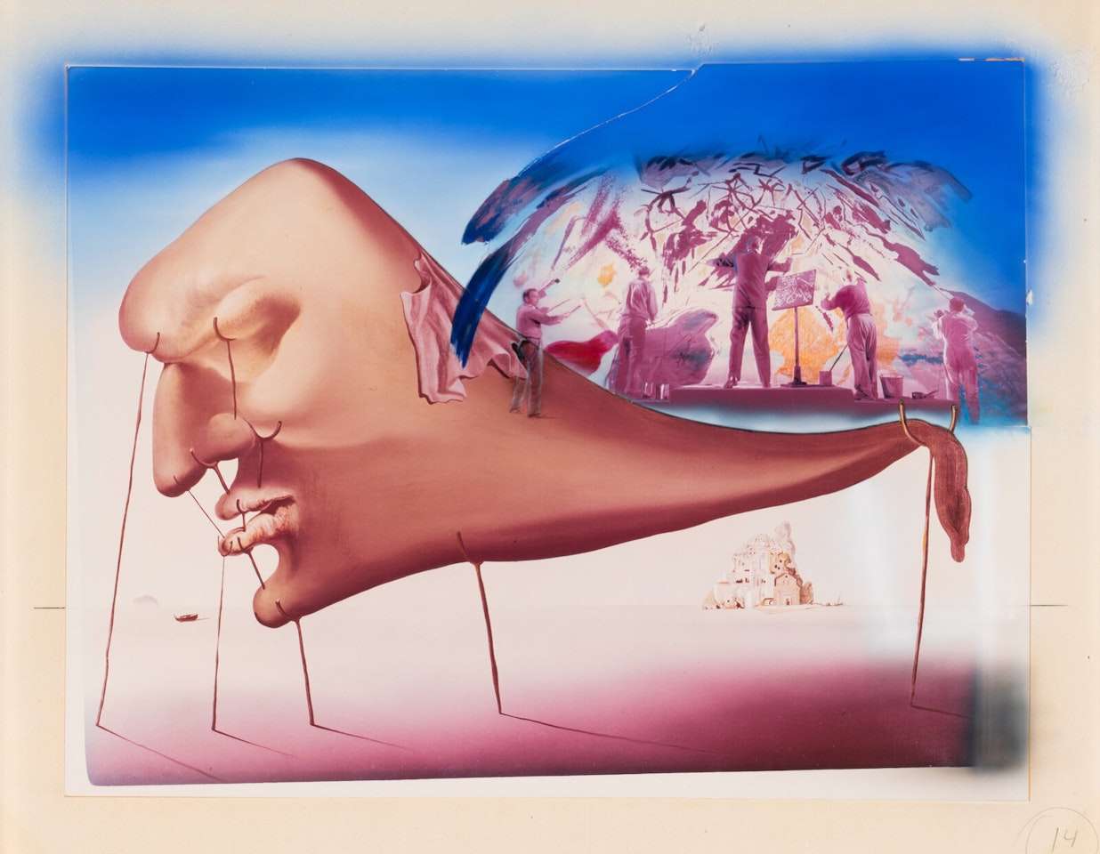 Le Sommeil by Salvador Dali