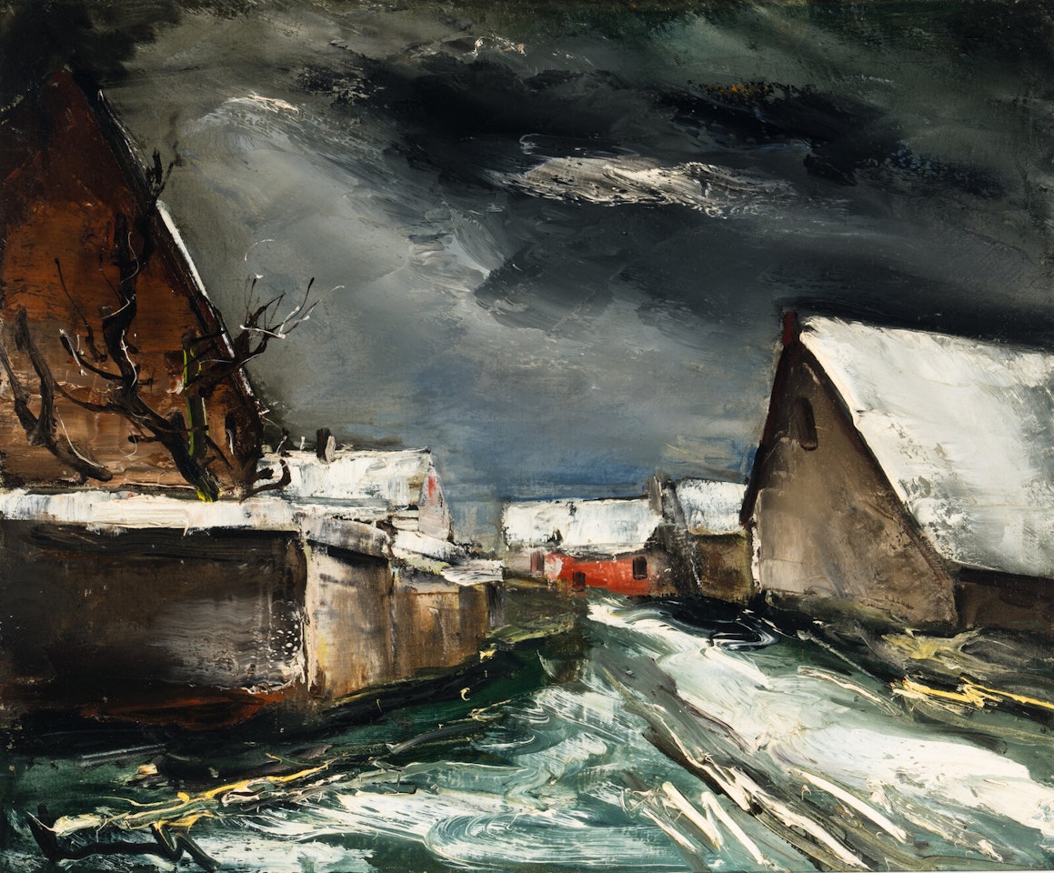 Village en Hiver by Maurice de Vlaminck