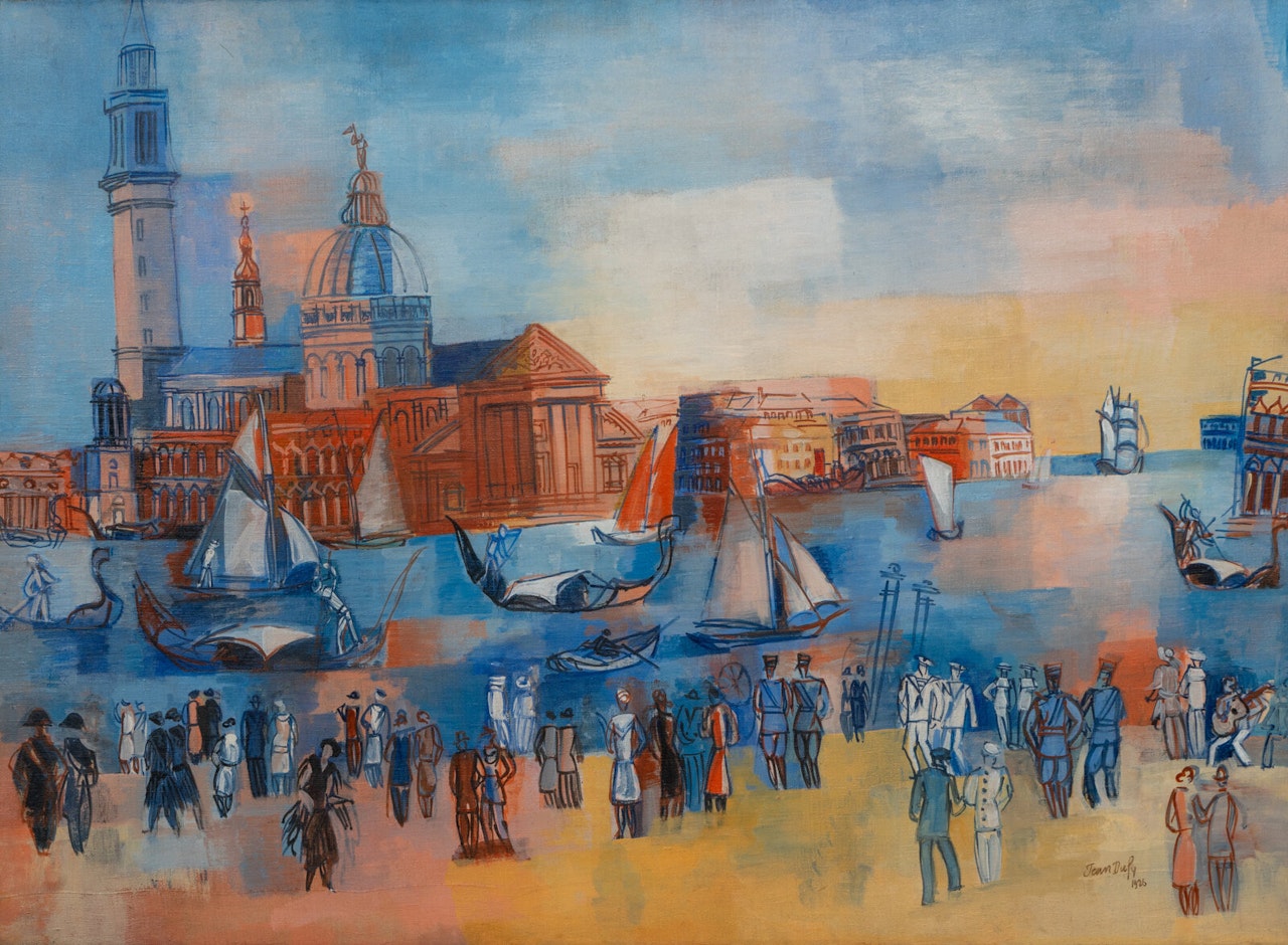 San Giorgio Maggiore (Venise) by Jean Dufy