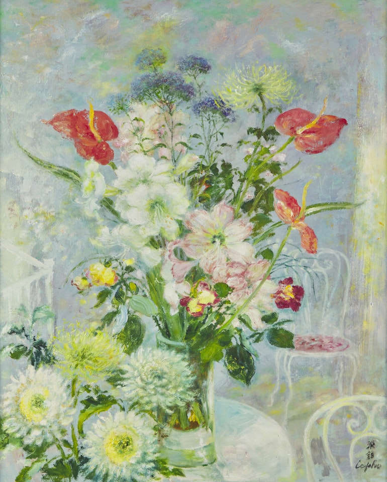 Fleurs du Jardin sur une Table by Le Pho