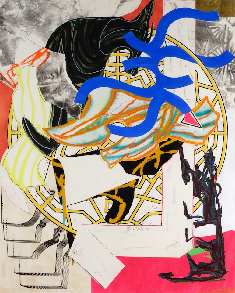 The Hyena, from The Waves (Axsom 195) by Frank Stella