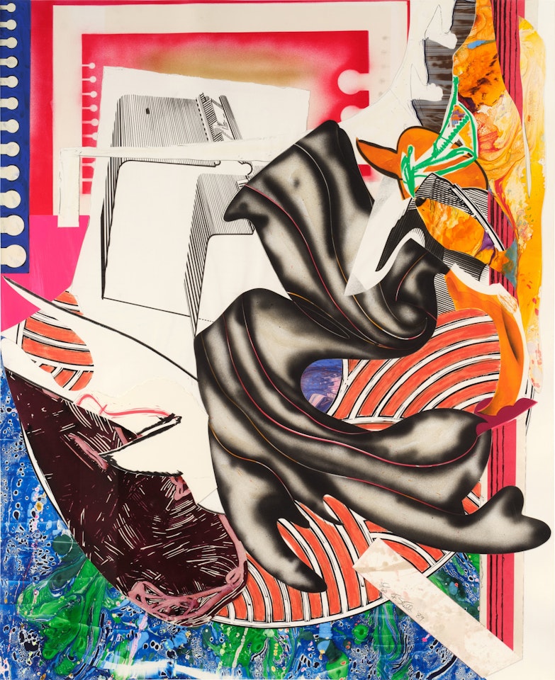 Moby Dick, from The Waves (Axsom 194) by Frank Stella