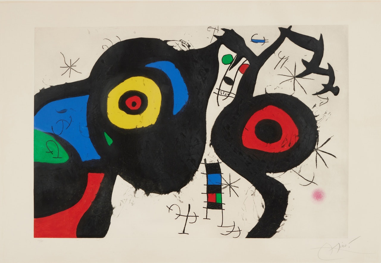 Les Deux Amis (Dupin 493) by Joan Miró