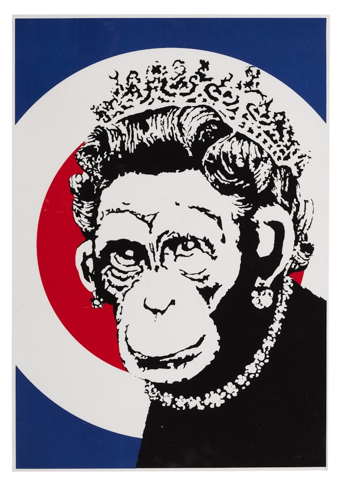Monkey Queen by Banksy