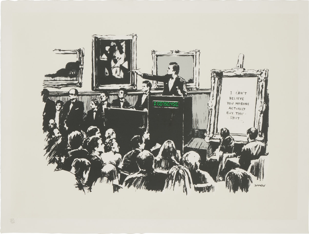 Morons by Banksy