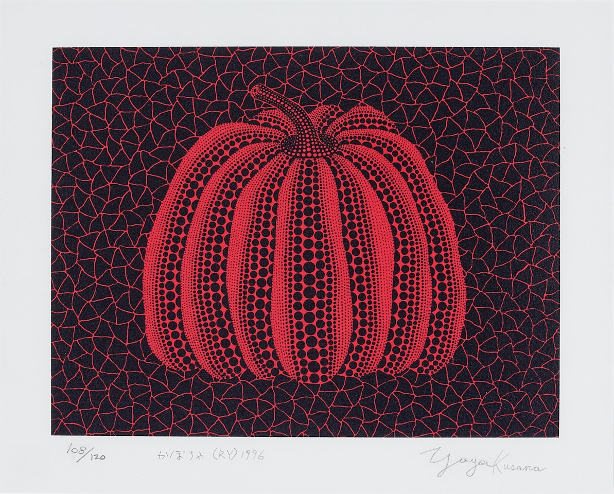 Pumpkin (RY) by Yayoi Kusama