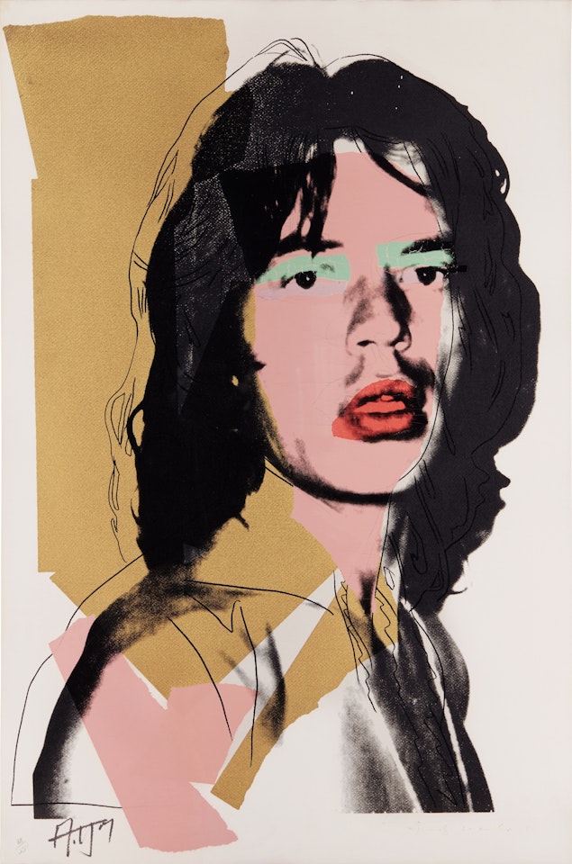 Mick Jagger (Feldman & Schellmann II.143) by Andy Warhol