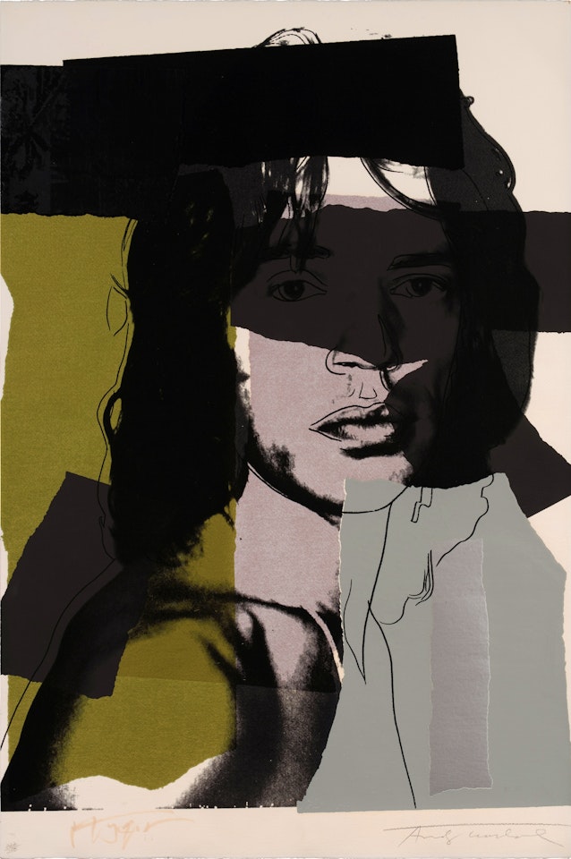 Mick Jagger (Feldman & Schellmann II.145) by Andy Warhol