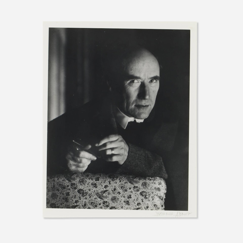 André Gide, Rue de Bac, Paris 1928 by Berenice Abbott