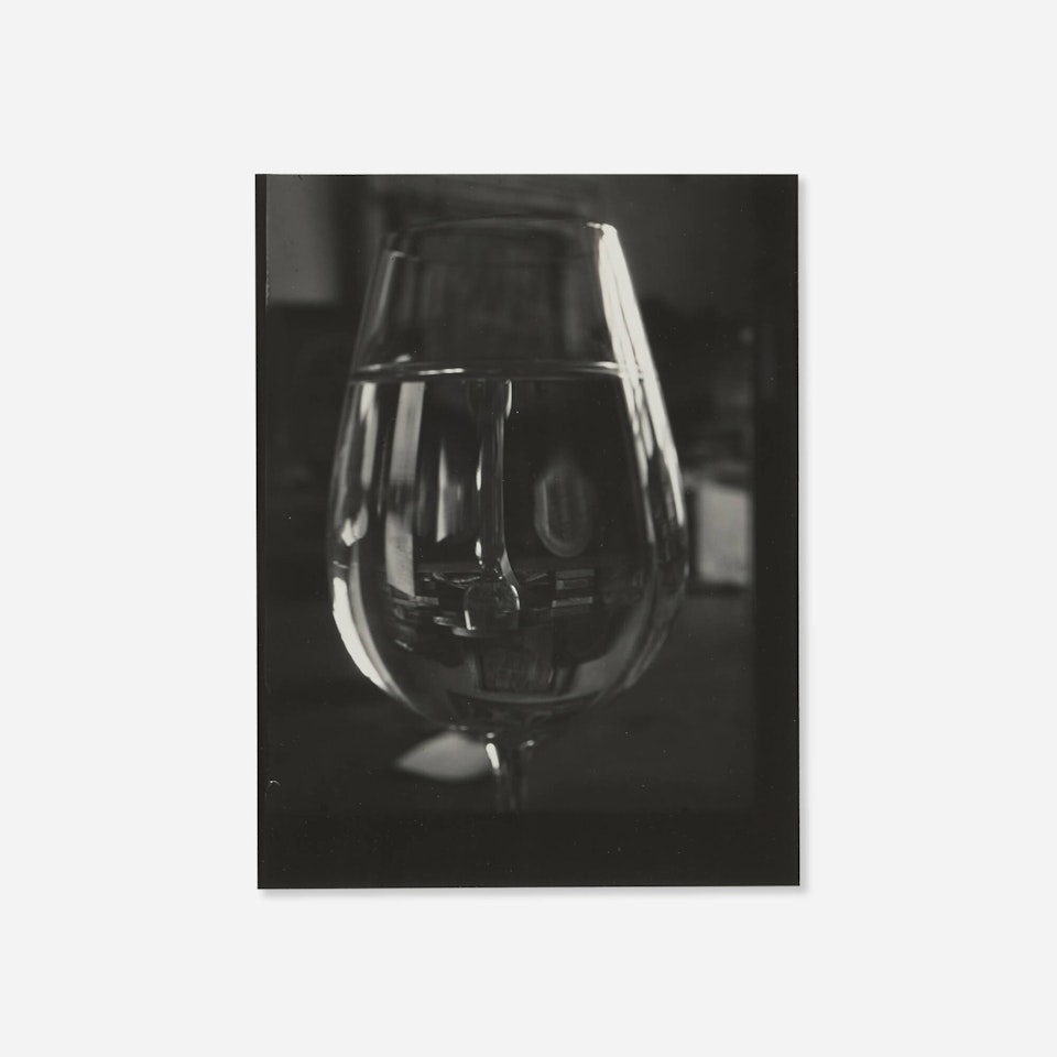 Untitled (Wine Glass) (from the Pictures from My Window series) by Josef Sudek