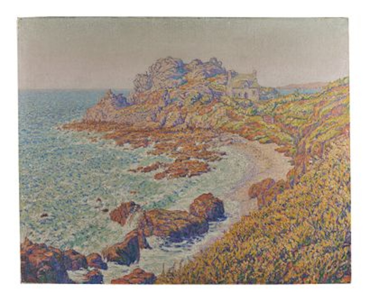 The roadstead, Perros-Guirec by Gustave Cariot